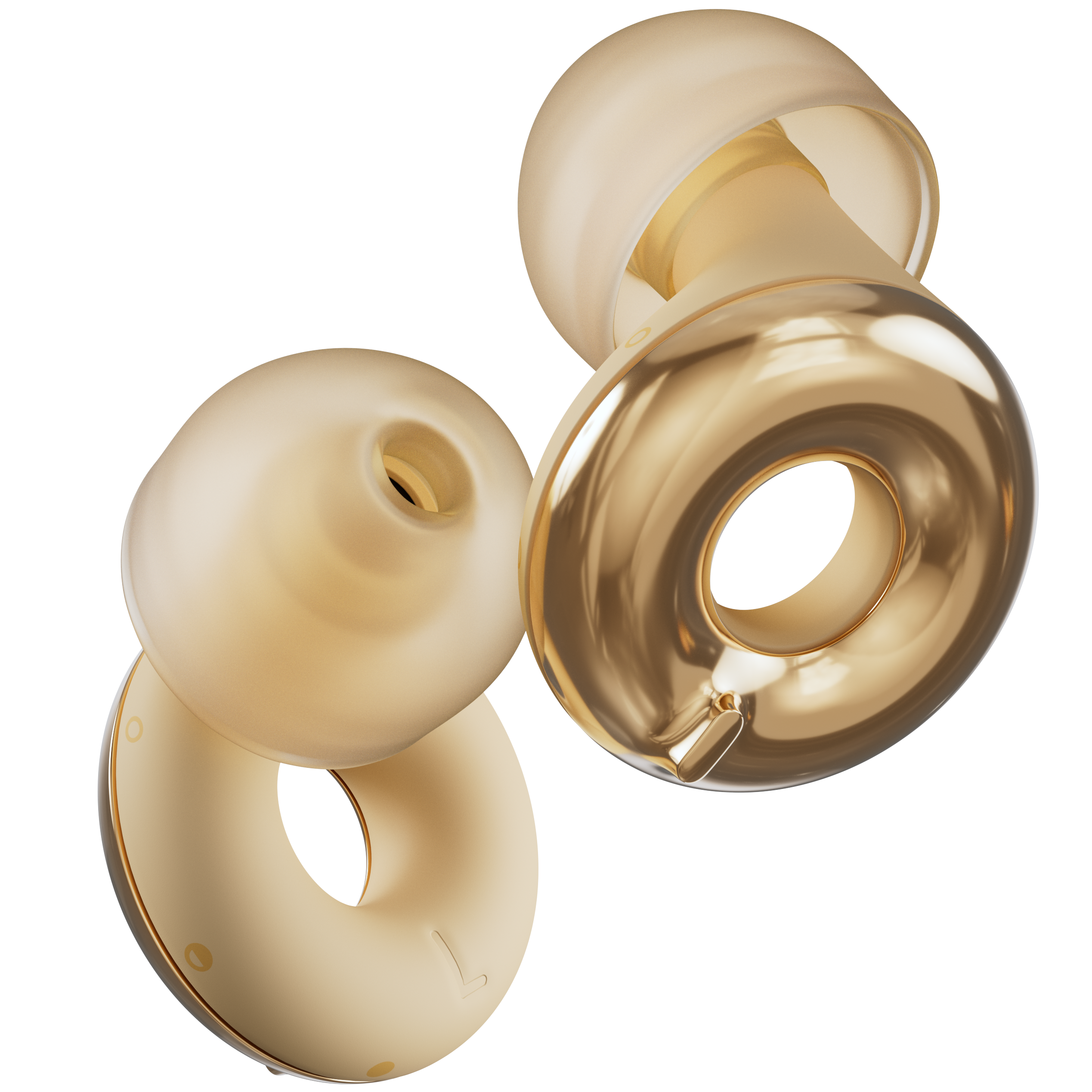 Switch 2 earplugs in gold