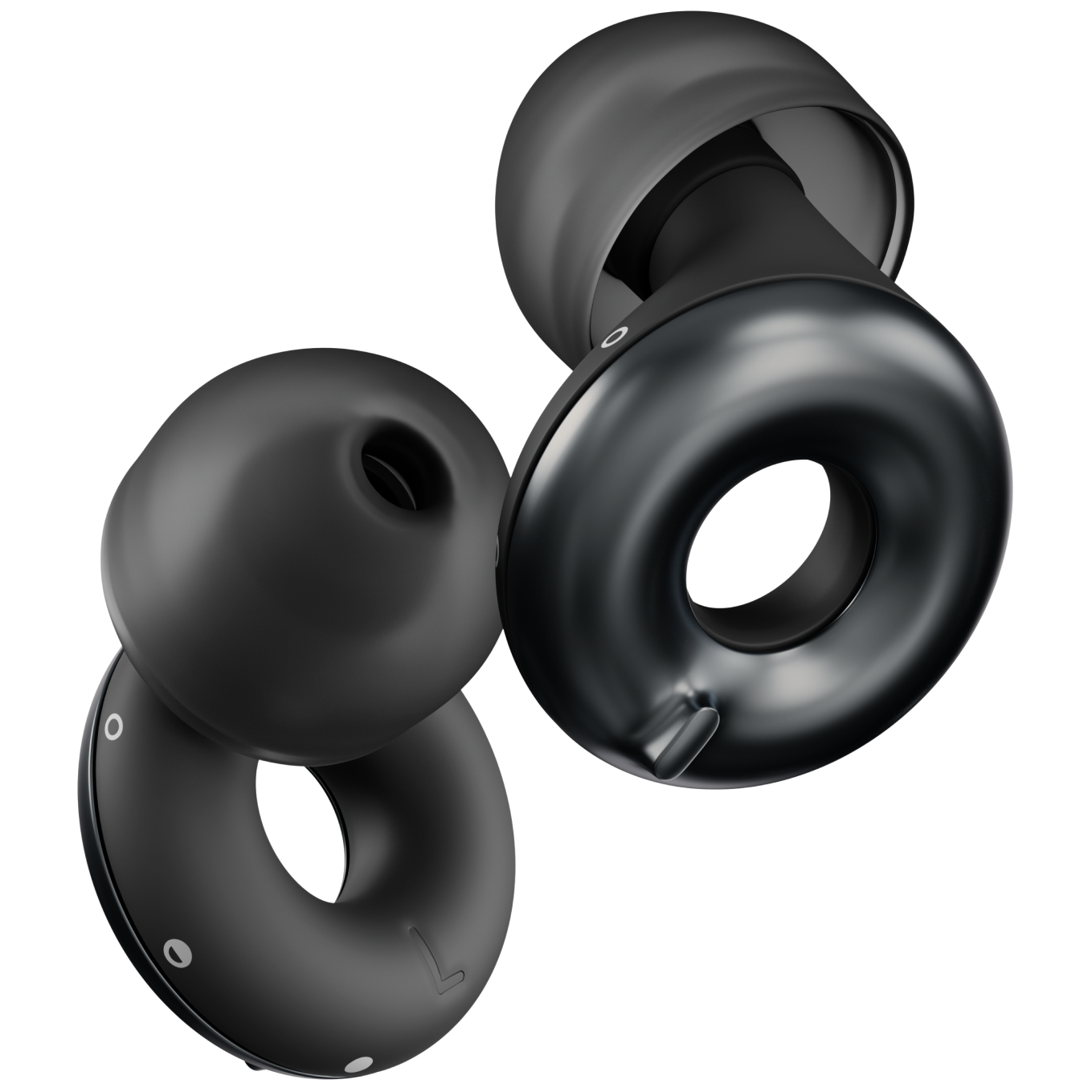 Switch 2 earplugs in black