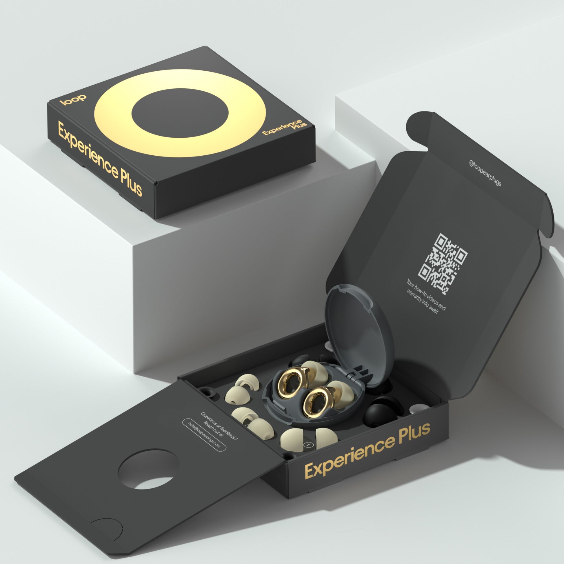 Loop Experience Plus Tapones para los oídos Protección auditiva flexible de  silicona de alta fidelidad para conciertos y vida nocturna