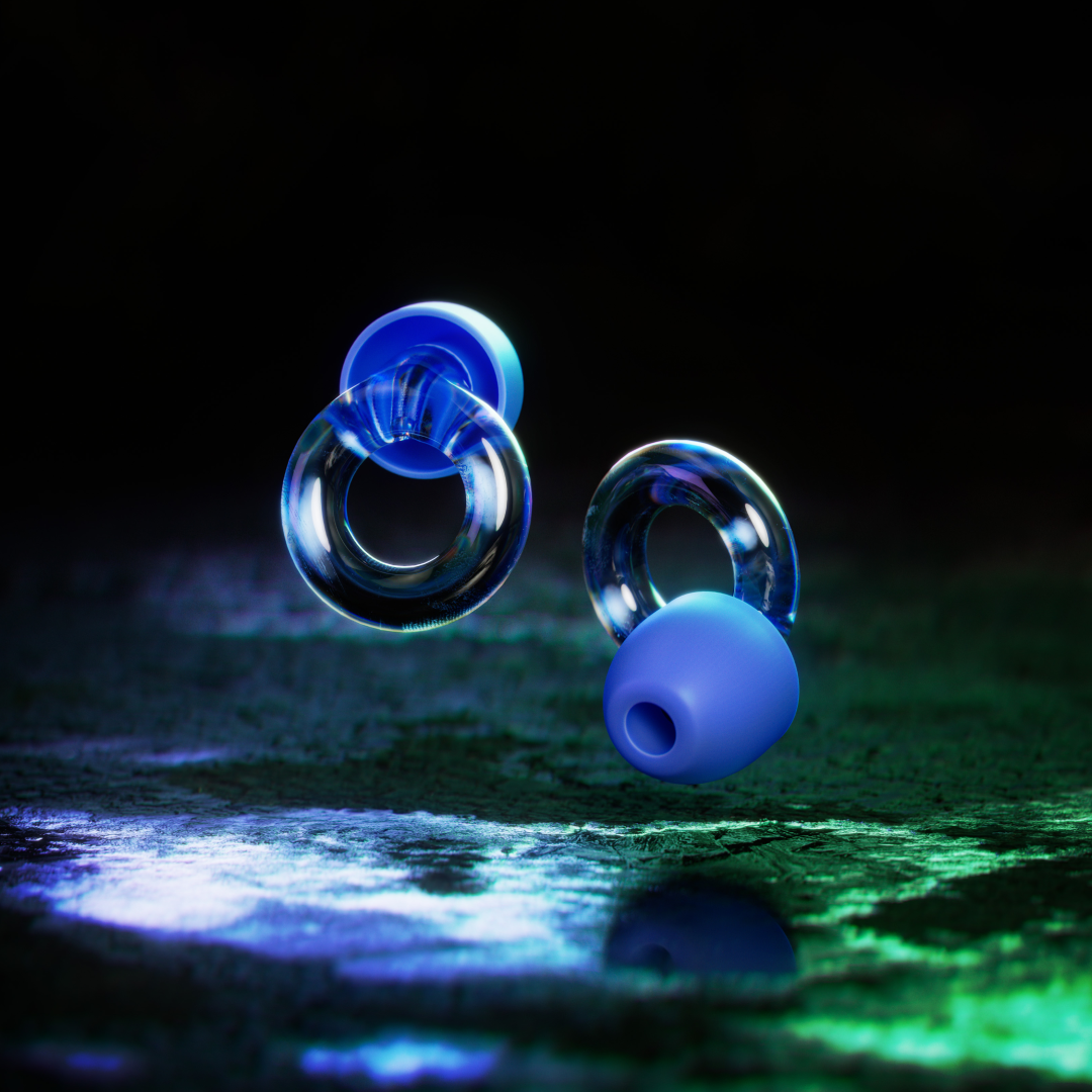 Loop Experience Equinox Earplugs High-Fidelity Reusable Earplugs, Colourful Hearing Protection